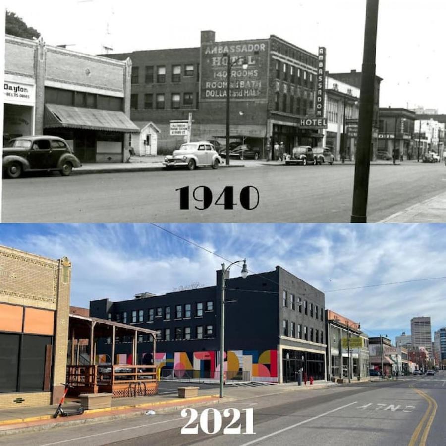 Historic Place In Downtown Memphis Exterior photo
